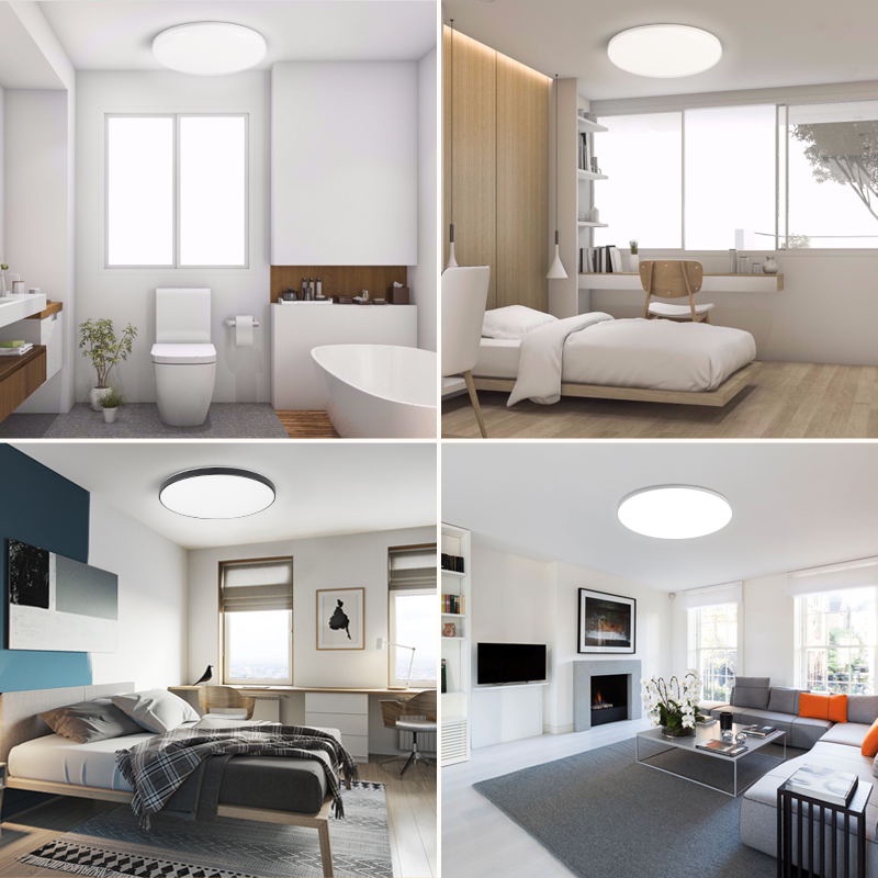 CANMEIJIA 3 Color LED Ceiling Light RGB Intelligent Remote Control ...