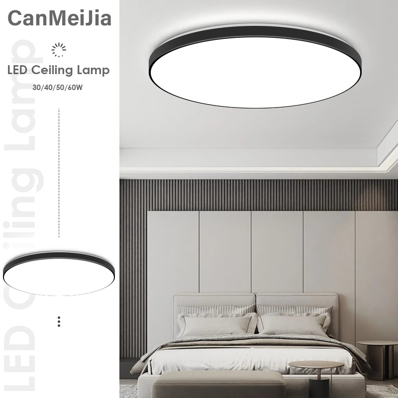 CANMEIJIA 3 Color LED Ceiling Light RGB Intelligent Remote Control ...