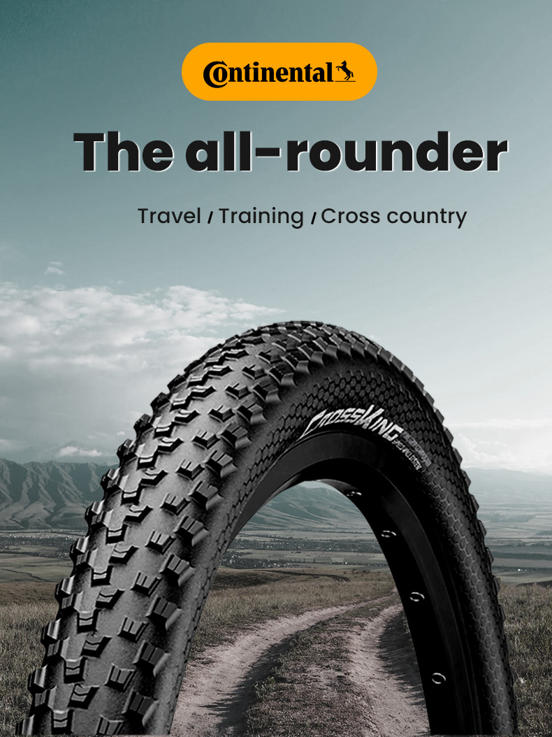 CONTINENTAL Cross King 2.2, E/25 26" Foldable Tubeless Ready - MTB Tyres - Foto 7