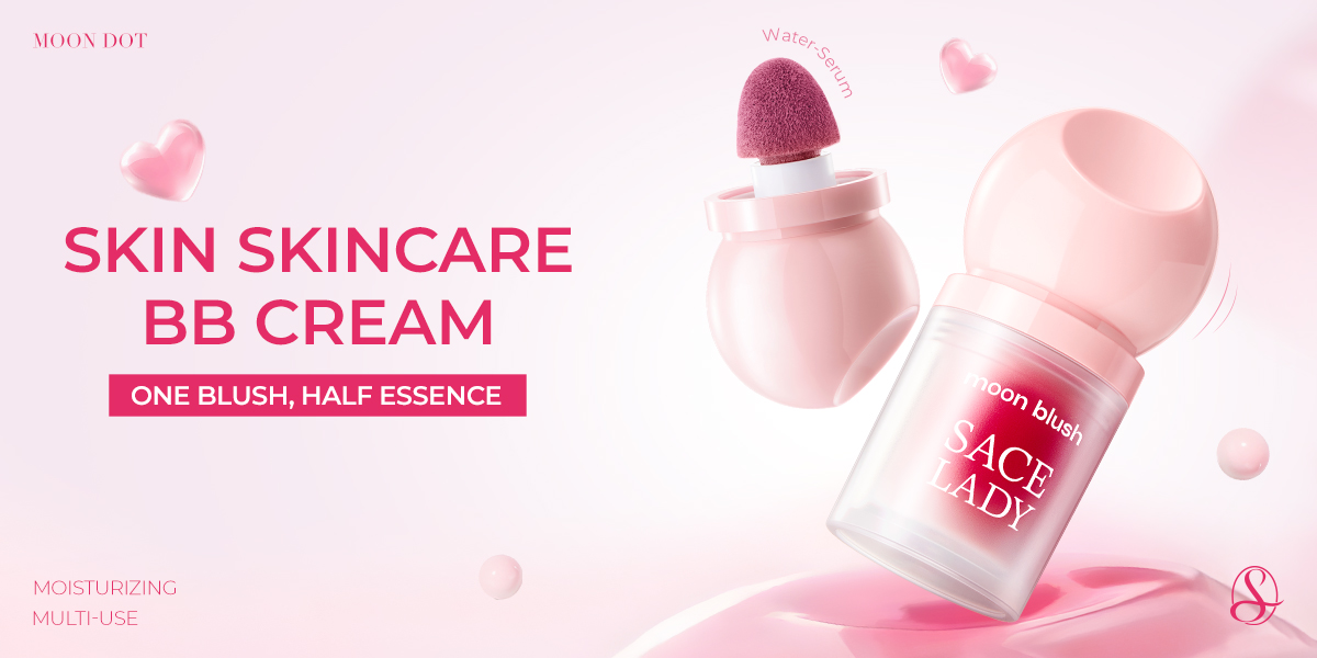 SACE LADY Water-Serum Liquid Blush Natural Cheek Tint Blusher Nourishes ...