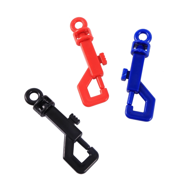 11Pcs Plastic Bird Cage Rabbit Cage Lock Spring Silk Toy Key Hook Bird ...
