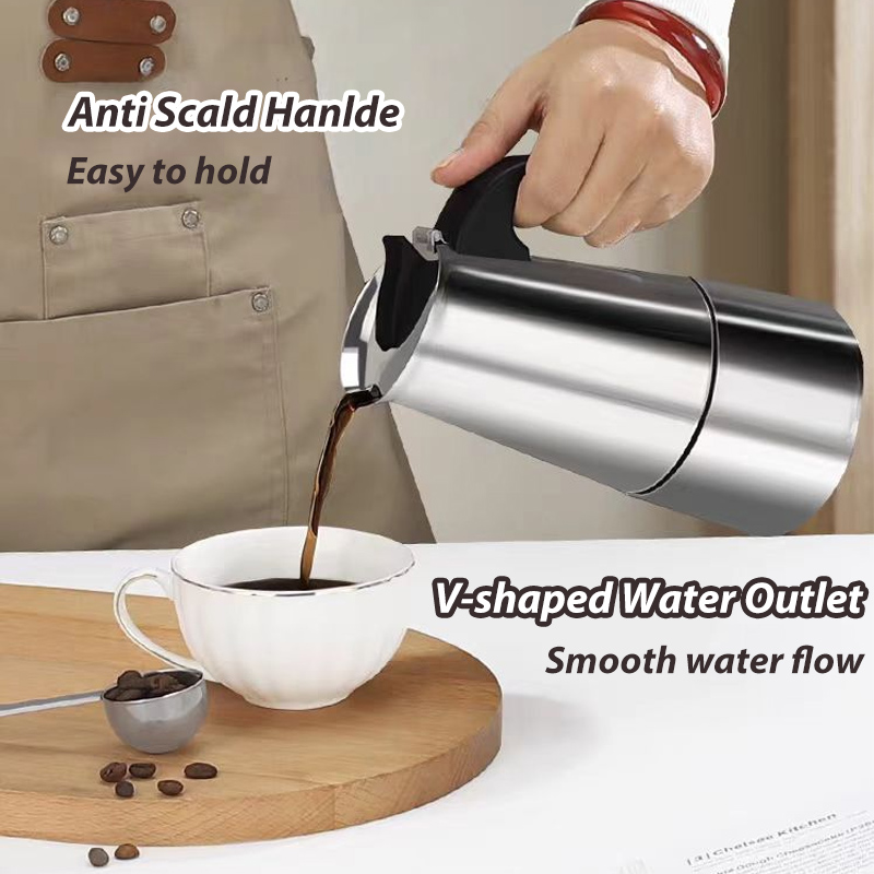 [COD] Mini Electric Moka Pot Stove Coffee Maker Tea Warmer Heater Hot ...