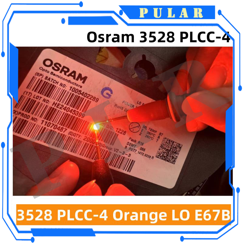 20PCS 3528 blue 4-legs white blue red orange super bright LED lamp ...