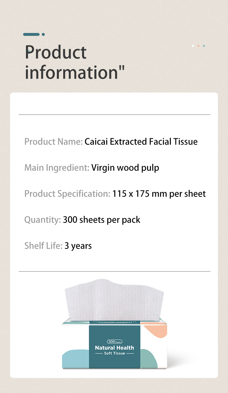 【30 Packs】Royo Panda Tissue 5Ply 115×175mm Super Thick 300 Sheets Per ...