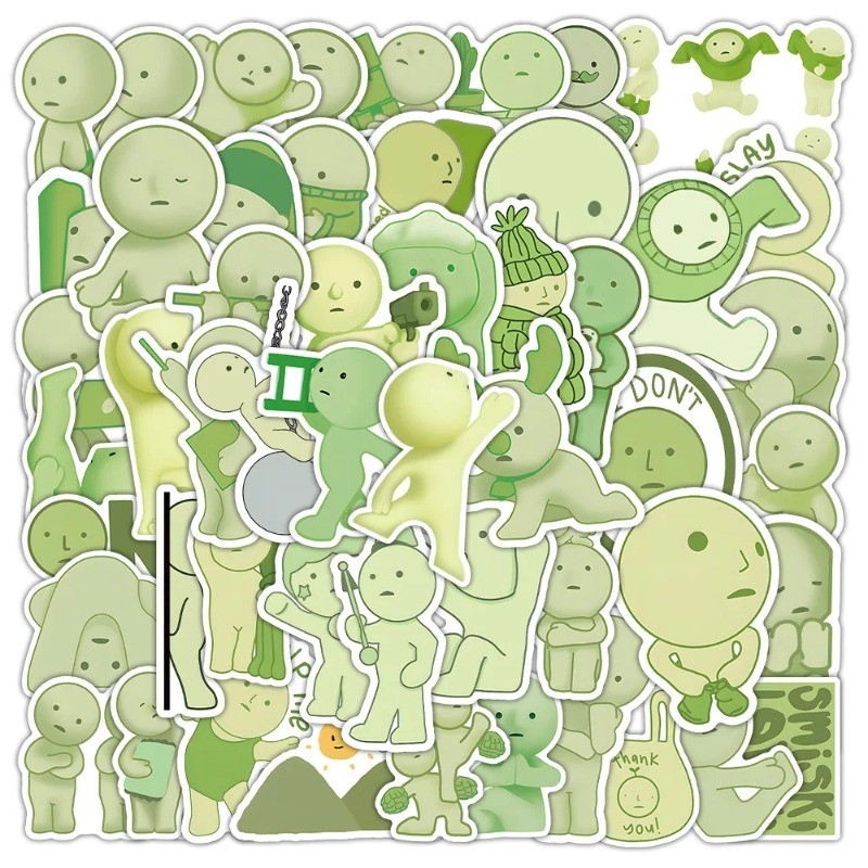 Smiski sticker waterproof stickers DIY laptop scrapbook decals ...