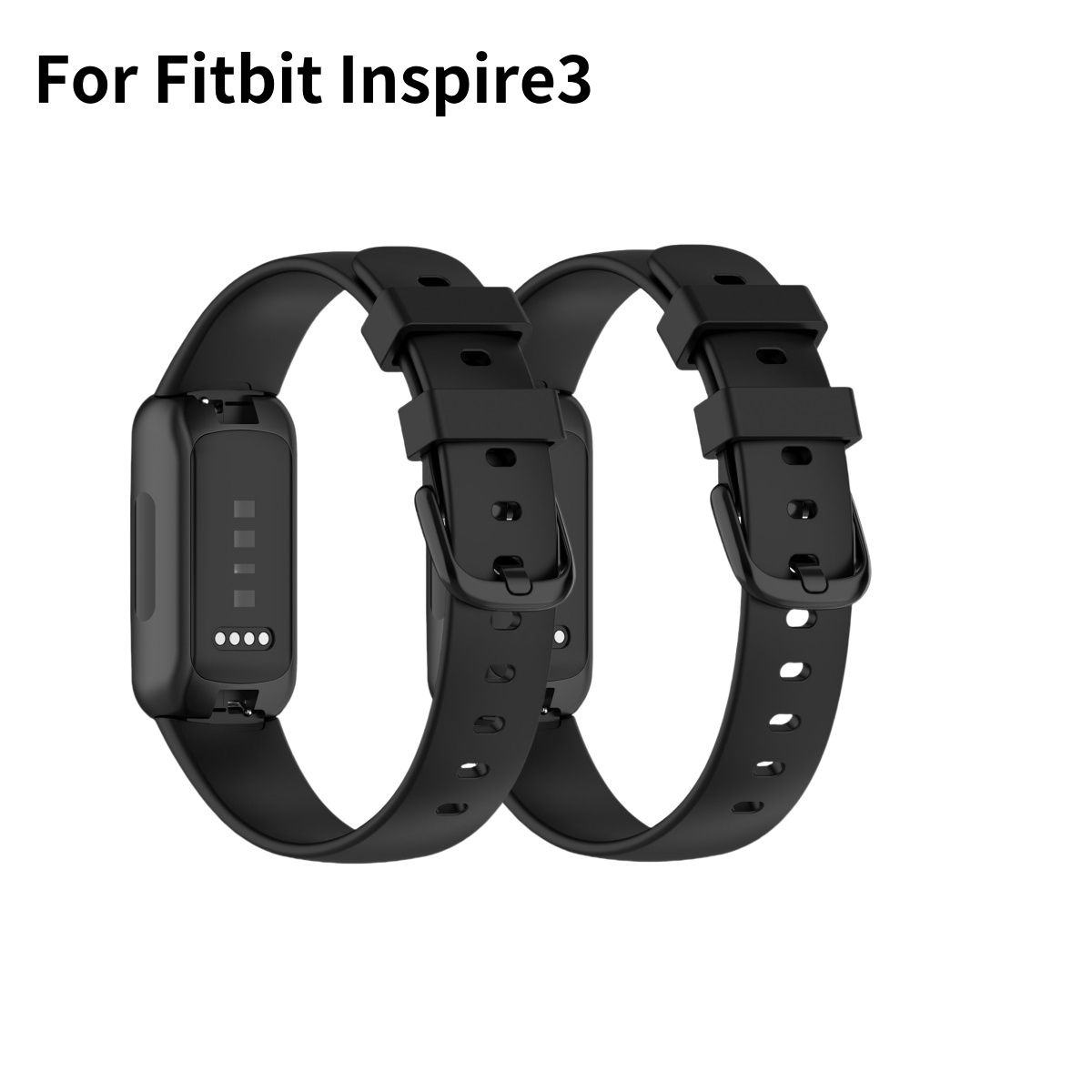 2Pcs Kit Fitbit Inspire 3 Wristband Strap for Fitbit Inspire3 Smart ...