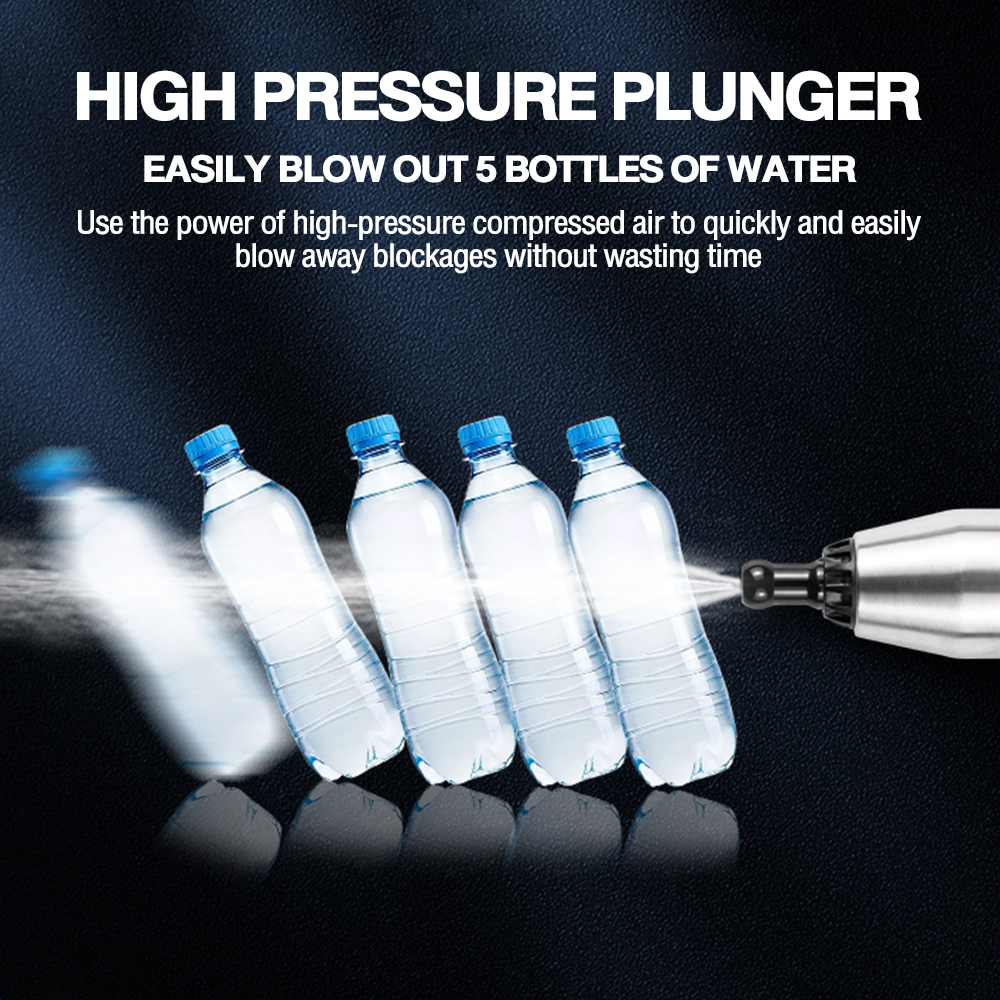 【COD】Toilet Pump Clog Remover Toilet Plunger Pipe Unclogging Device ...