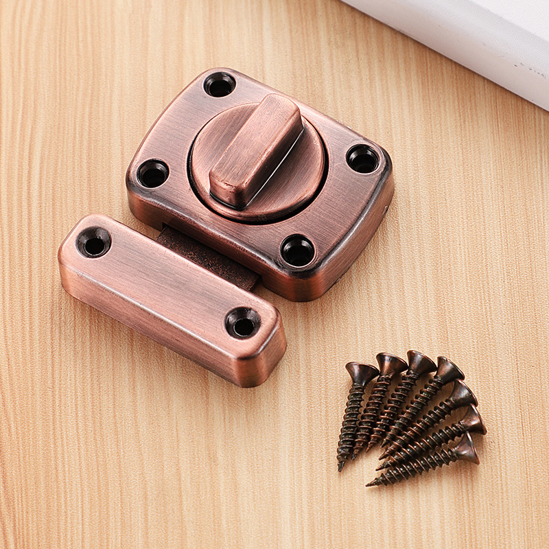 KIPRUN Rotate Bolt Latch, Zinc Alloy Thick Anti-Theft Security Gate ...