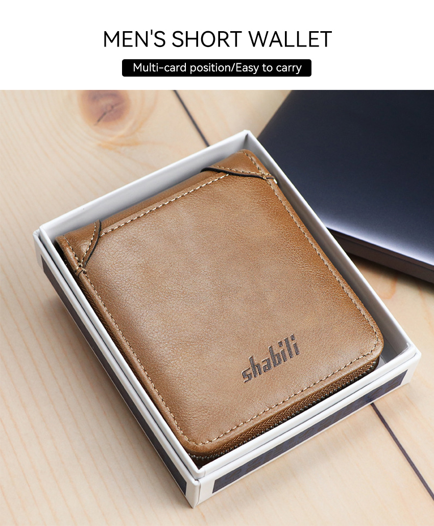 Men's Wallet Short Business Wallet