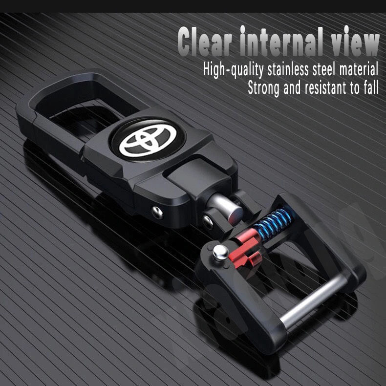 High quality for Toyota keychain car motorcycle key holder Fashion Men ...