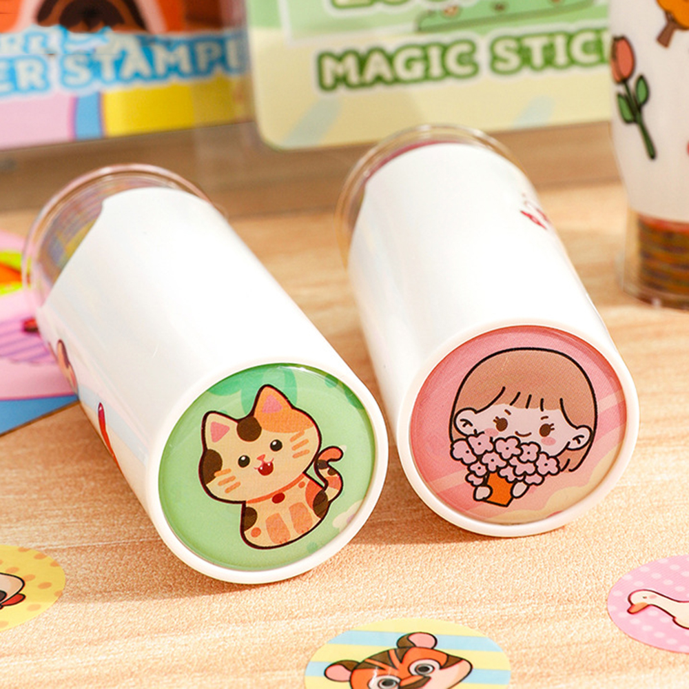 200 Sheets Magic Stamp Stickers as Children School Gift Prize | Shopee ...