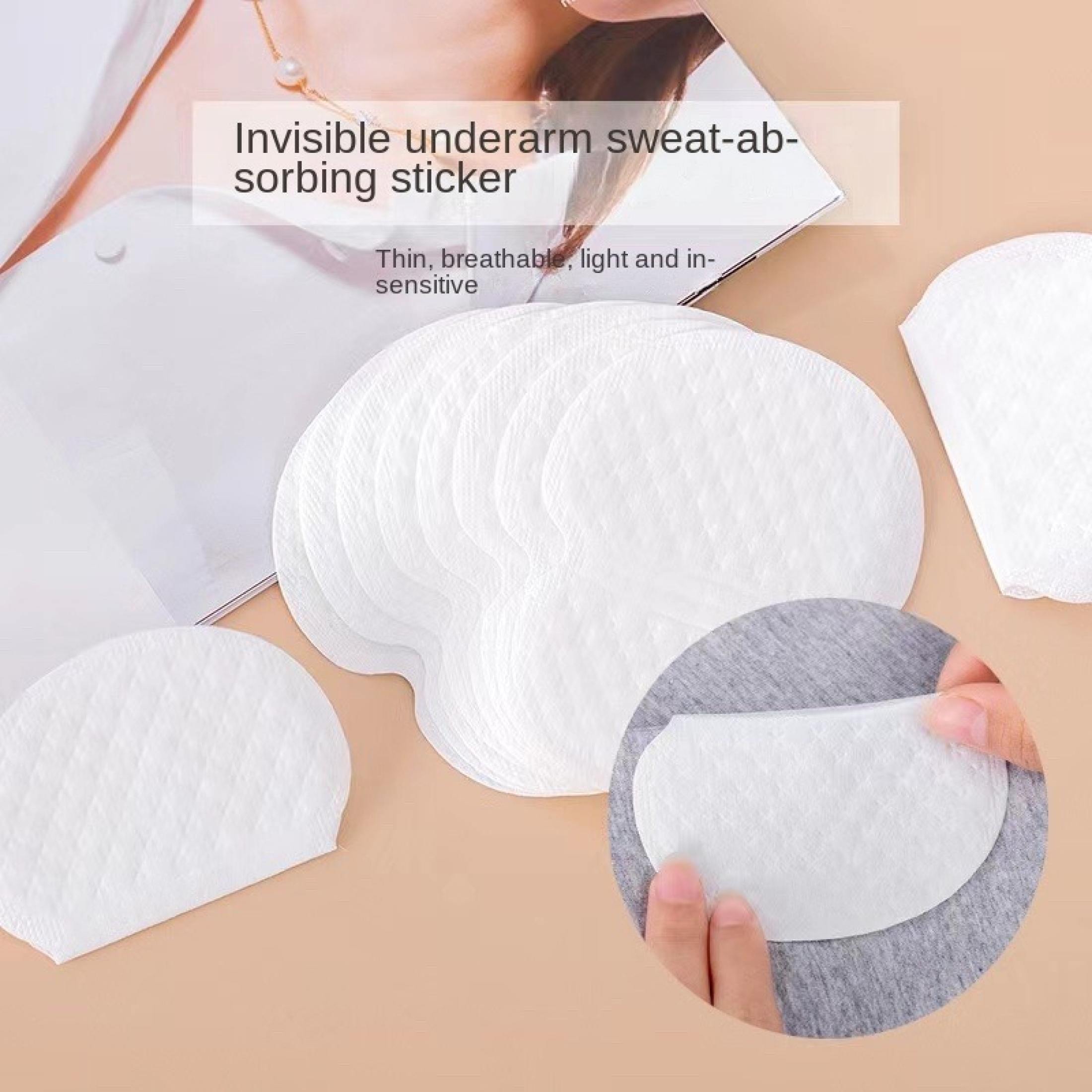 200PCS Underarm Sweat Pads | Disposable Armpit Sweat Stickers | Scent ...