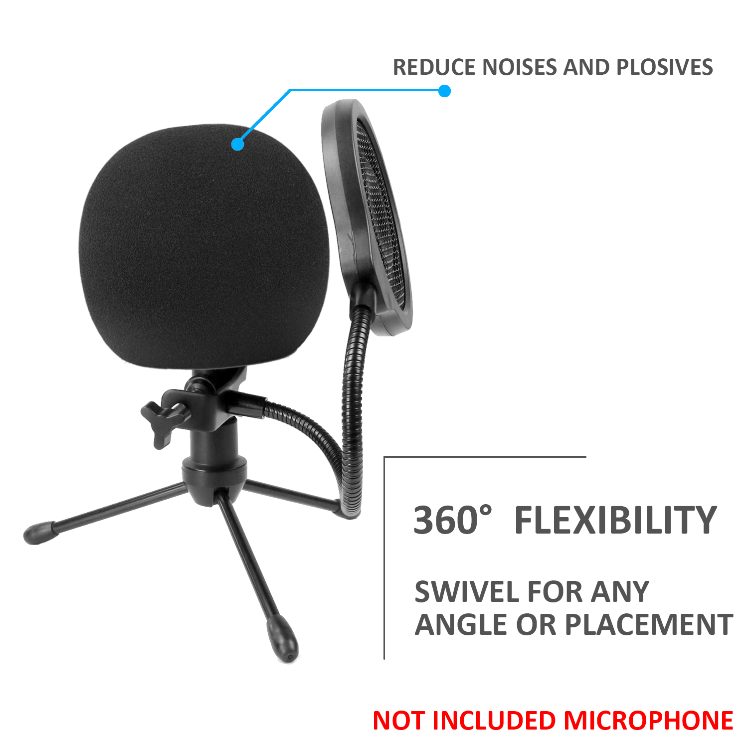 Buy 6 PCS Handheld Microphone Windscreen - Mic Pop Filter For Studio Microphone Bluetooth Handheld Microphone And Wireless Handheld Microphone Microphone Cover For Singing Handheld Mic By Youshares