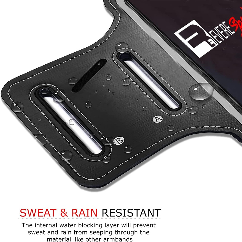 Water Resistant Cell Phone Armband Case Running Holder for 6.7-inch ...