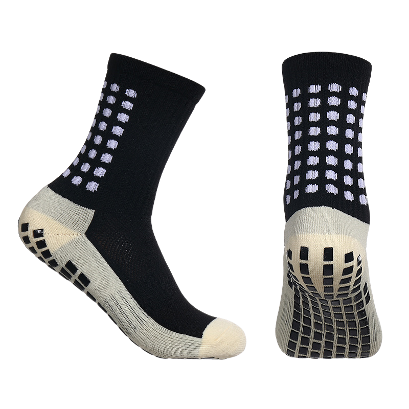 3 Pairs Professional Anti-Slip Football Socks Variety Color Options ...