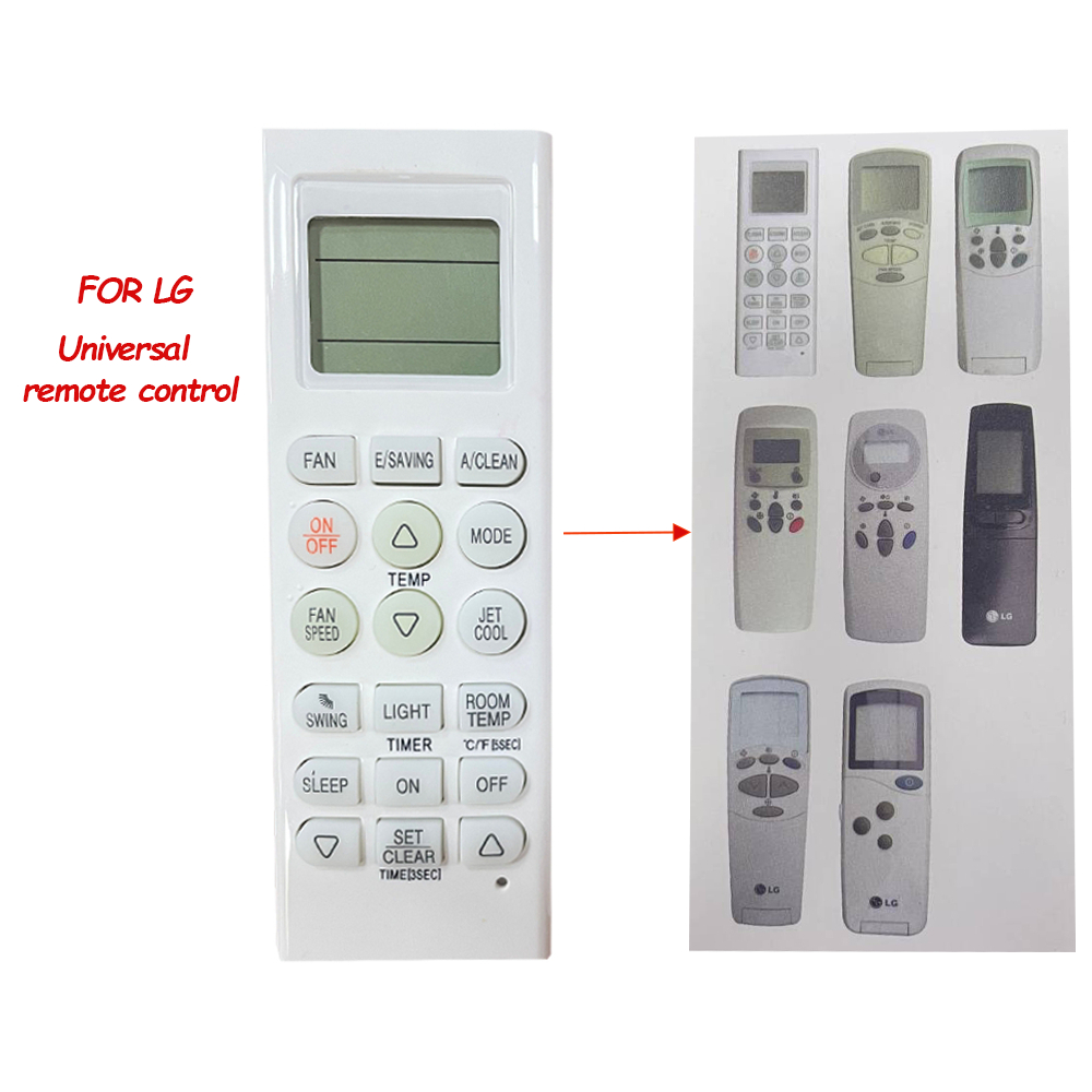 Universal Remote Control LG Air Conditioner Remote Control Suitable for ...