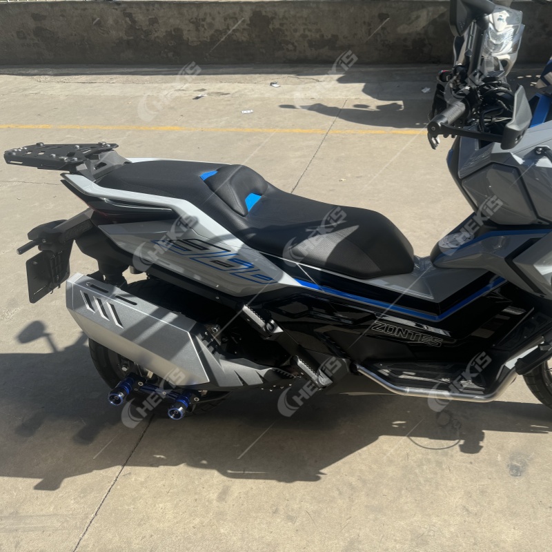 Chekis modified exhaust pipe anti-fall bracket reversing protection bar ...