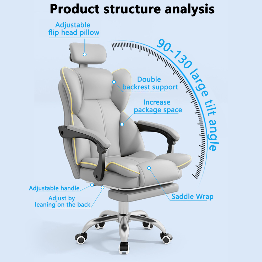 computer chair Gaming Chair Office Chair Adjustable lift chair swivel ...