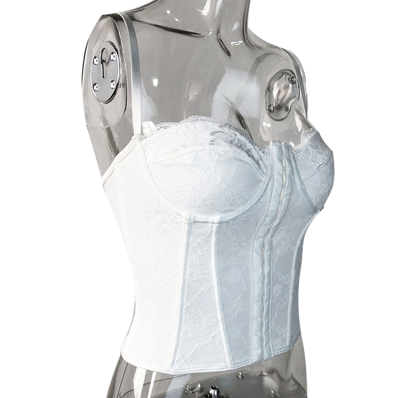 WECHERY String Crop Top Fashion Women Sexy Backless Shaper Corset Tops ...