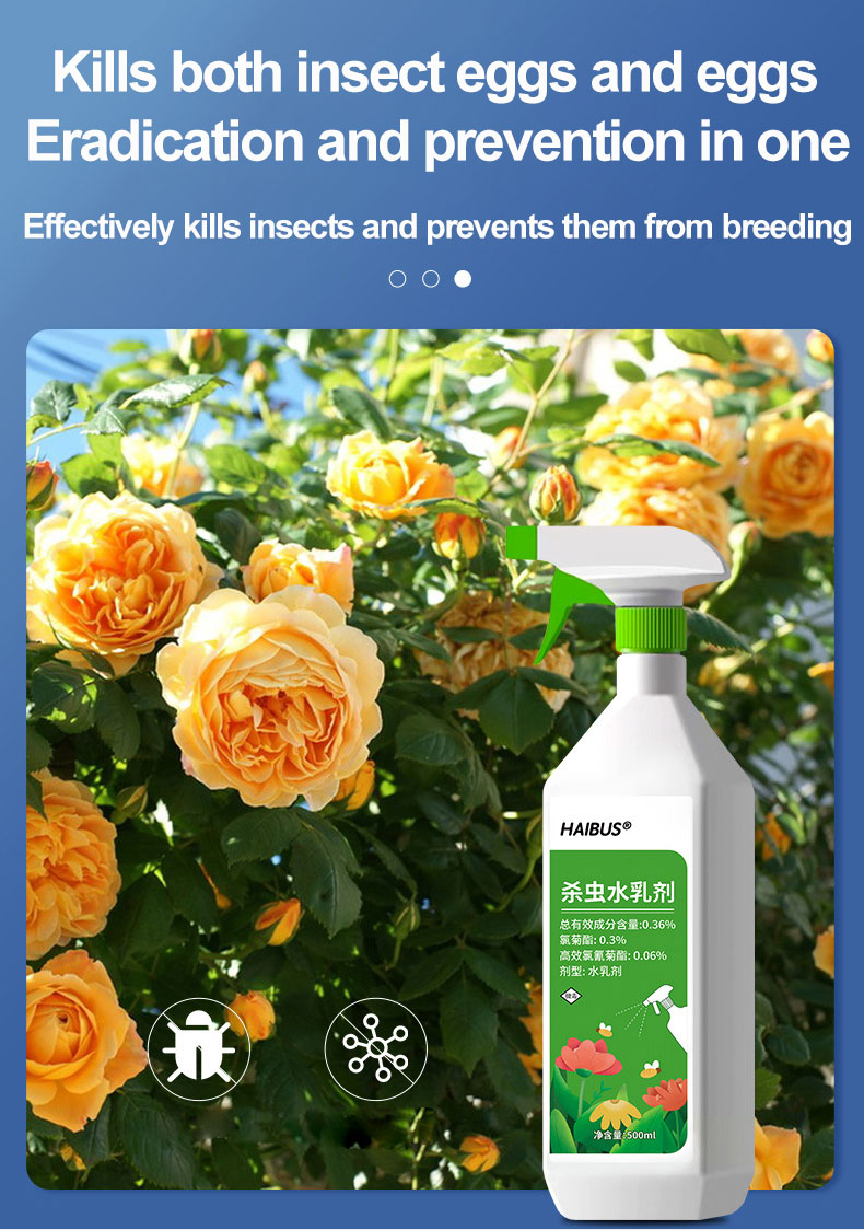 Plant insecticide spray Kills insects without damaging plants 500ML Bug ...
