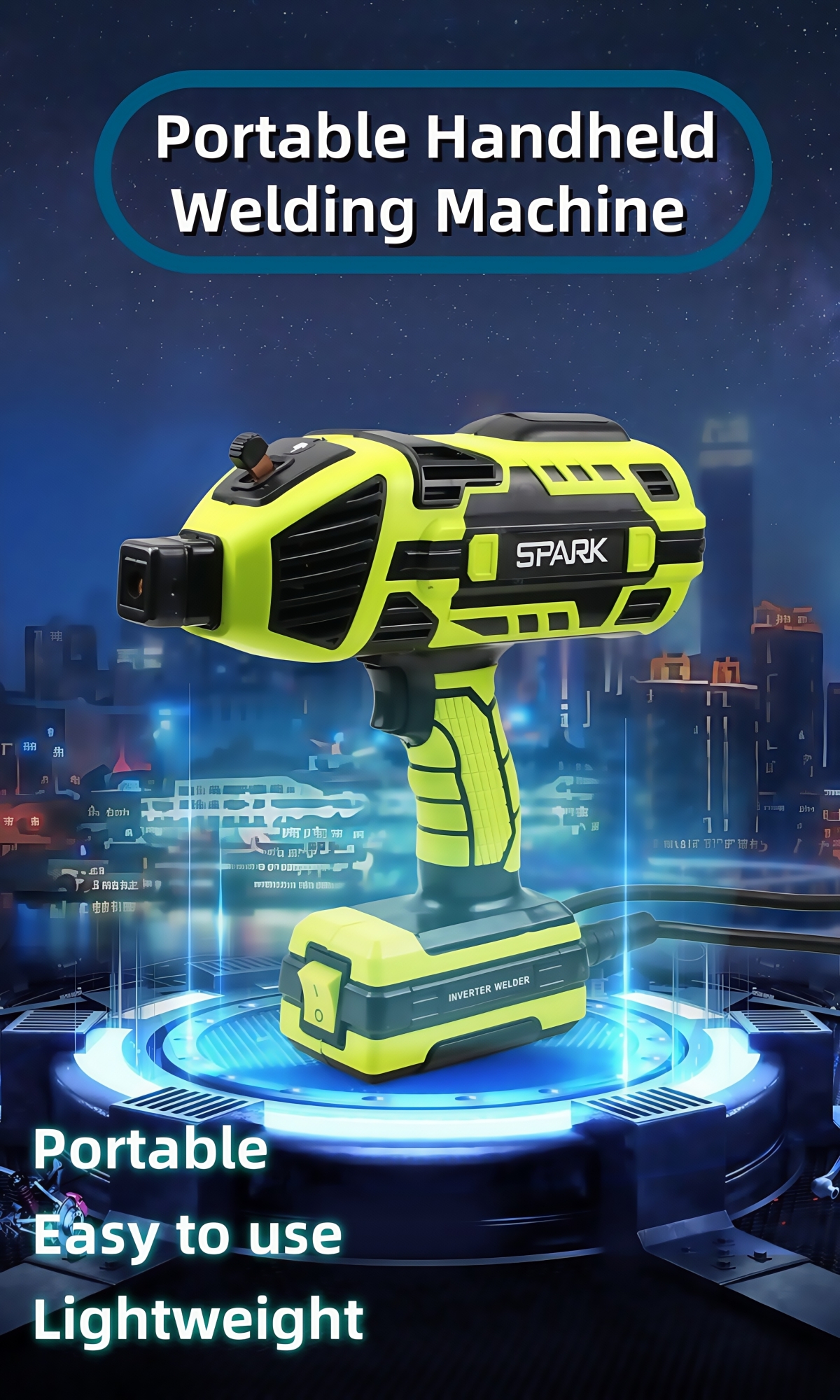 220V Semi-automatic Welding Machine Handheld Portable Electric Arc ...