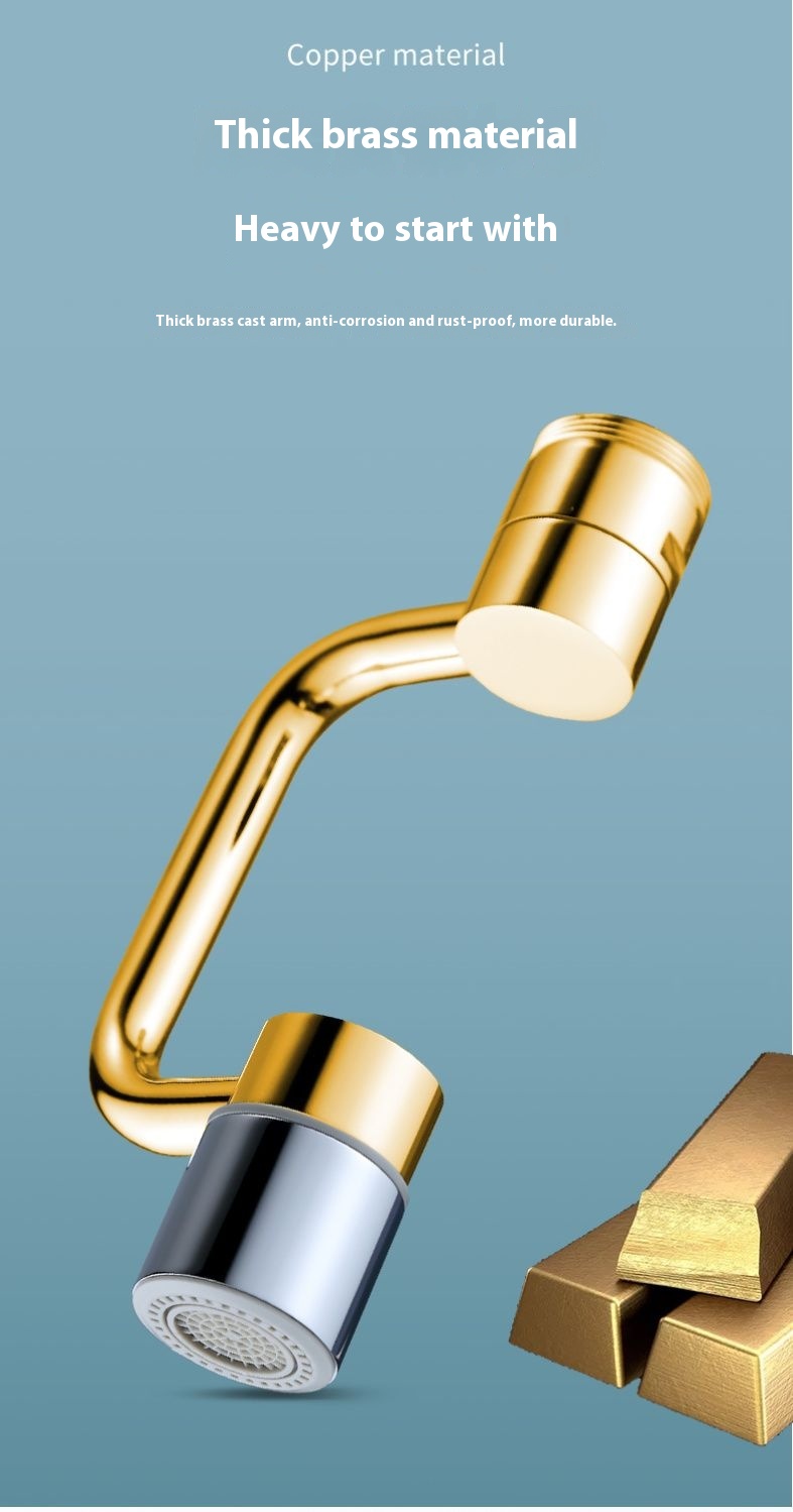 Mechanical universal faucet extension extended splash nozzle Wash basin ...