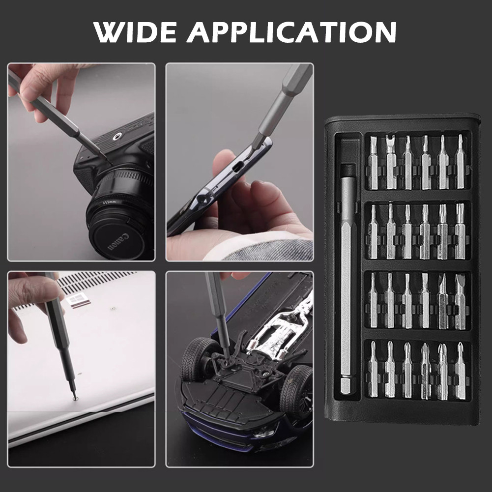 One 24-in-1 Precision Screwdriver Set - Magnetic Hex, Phillips, and ...