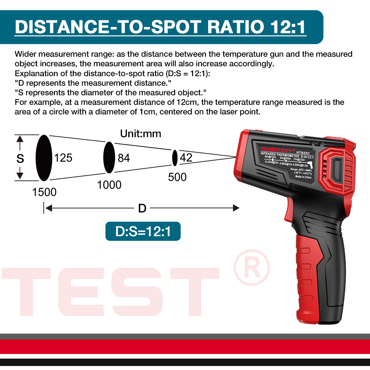【Local Stock】HABOTEST⭐HT650 Infrared Thermometer LCD Digital Weather ...