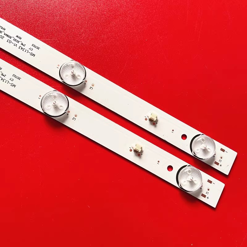 Kit 2 Barre LED Per TV Philips 32″ – Modello MS-L1343-V1 / MS-L2202-V2 – 6V 3pin – Nuovo - Foto 1