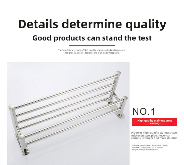 towel rack 50cm comfort room organizer rack bathroom shelf no drill ...