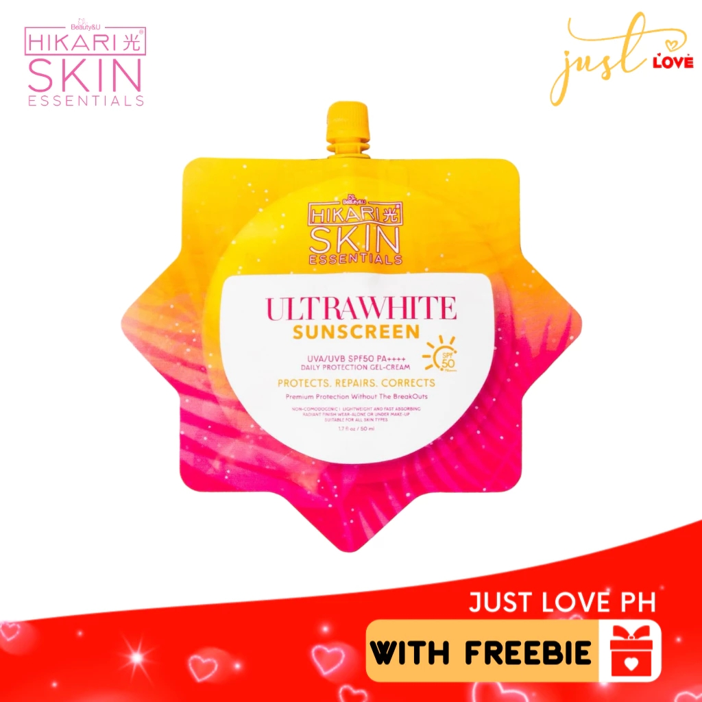 HIKARI Sunscreen Sunblock Cream Ultra White Sun Screen Sukee Whitening ...