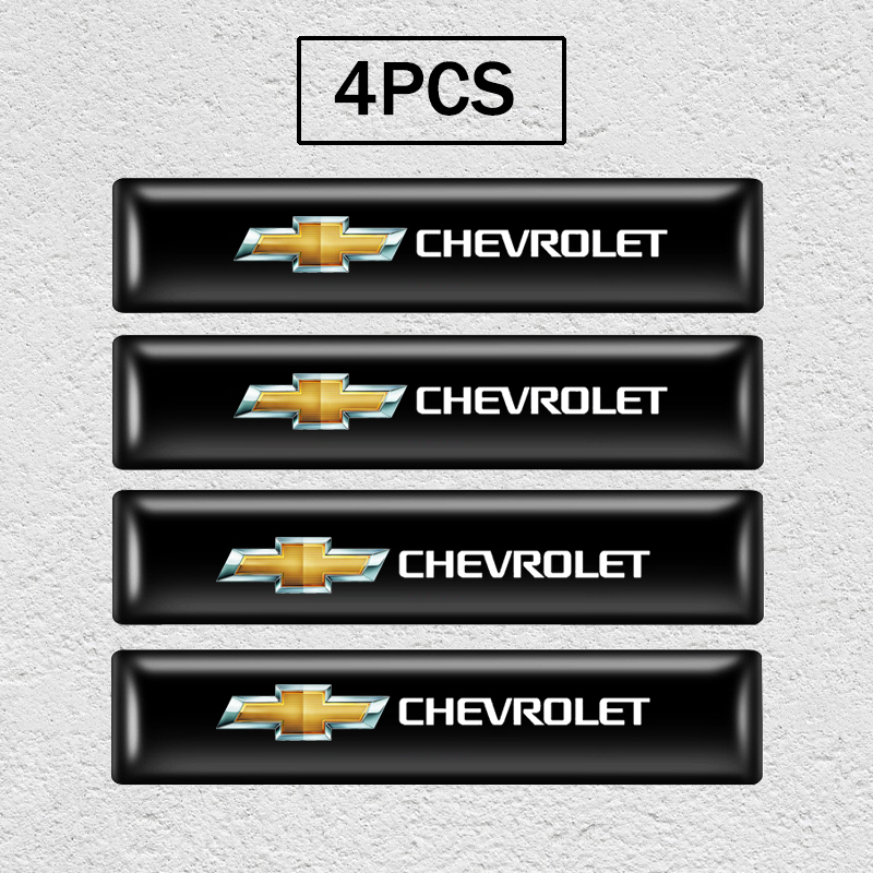 4 Piece Car Styling Custom 3D Epoxy Resin Emblem Body Badge Sticker ...