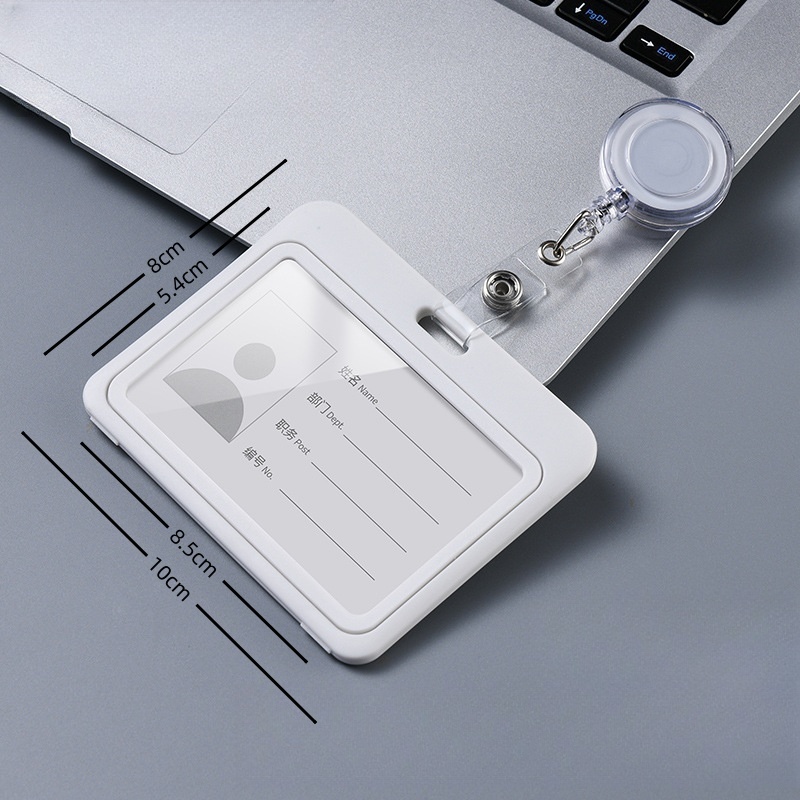 High-Quality Work ID Card Holder | Name Tag Extender | Doctor's ...