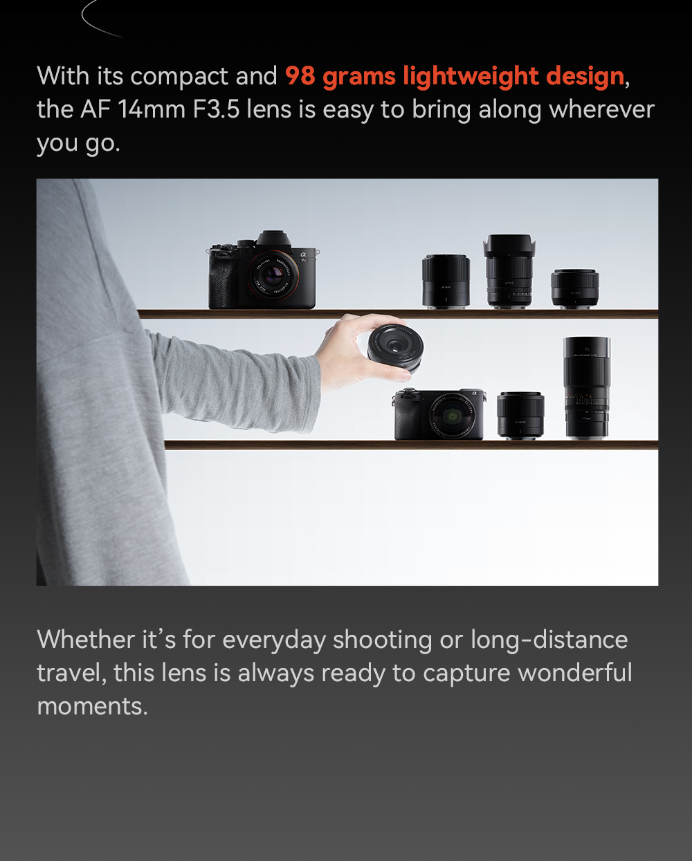 TTArtisan AF 14mm F3.5 Objektiv Für Sony E-Mount APS-C – Ultra-Weitwinkel, Autofokus, 98g Leicht