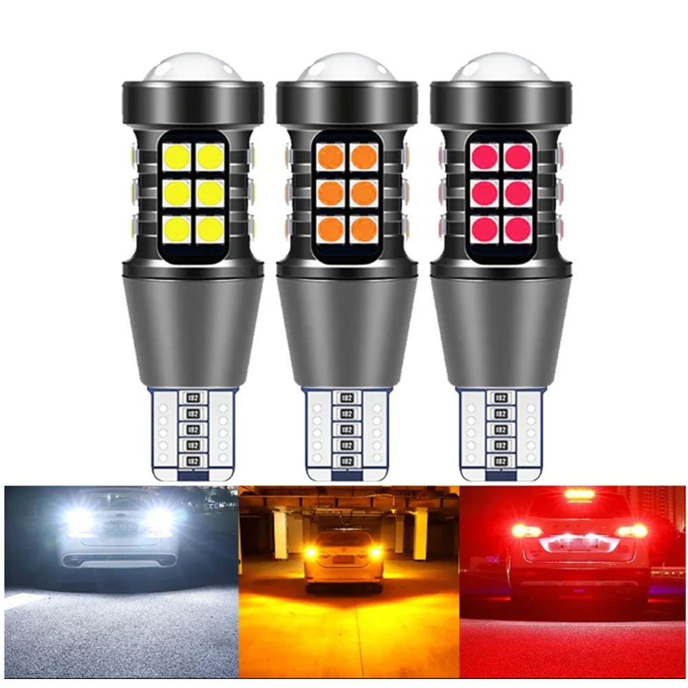 1PC 144LED T20 7440 T15 W16W P21W BA15S LED Reverse Light Bulb for Car ...
