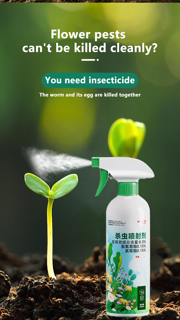 Kill insects in 1s insecticide for plants 500ml insecticide spray ...