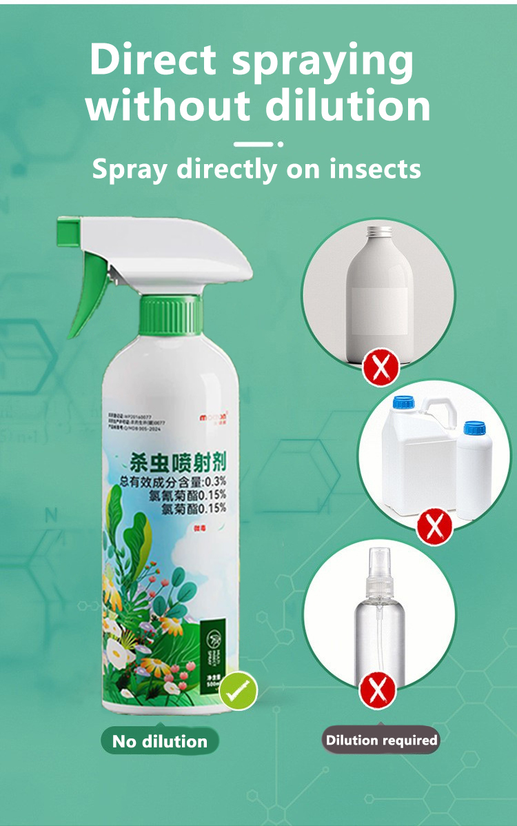 Kill insects in 1s insecticide for plants 500ml insecticide spray ...