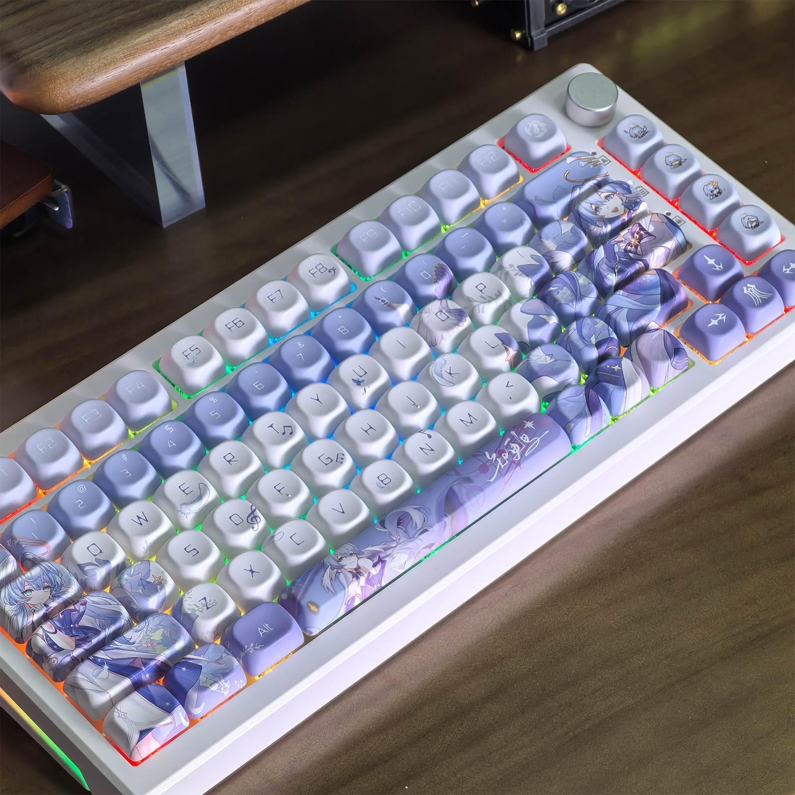Robin Keycap Cherry Profile 120+ Keys PBT Five-sided Dye Sublimation ...