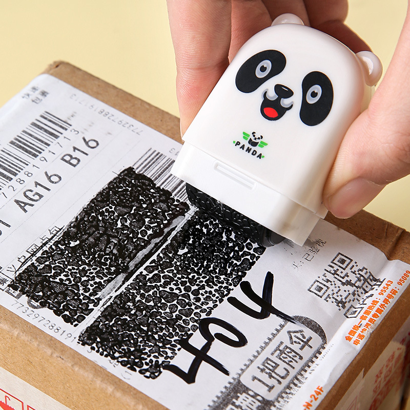 Data Protection Roller With Cutter Identity Privacy Roller Stamp ...