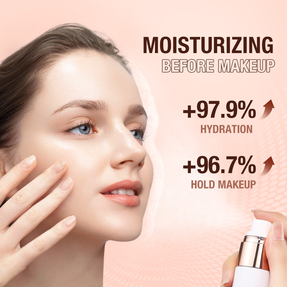 O.TWO.O Face Primer+ Setting Spray Long Lasting Waterproof Face Makeup ...