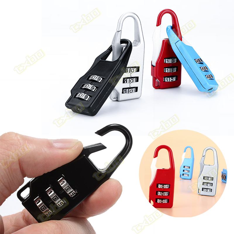 Dial Digits Code Number Password Combination Padlock Travel Security ...