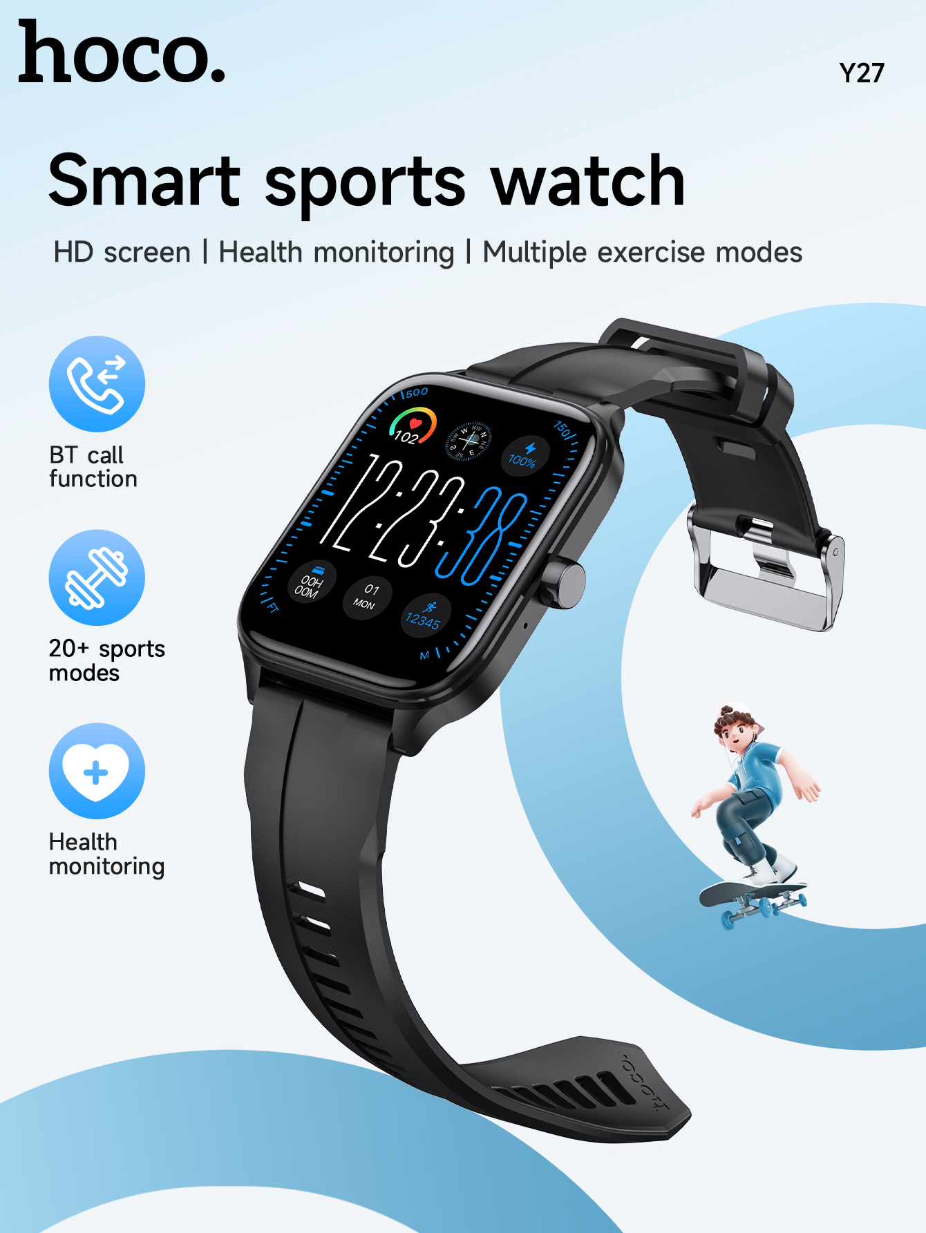 China X3 Smart Bracelet [Support Calls HOCO Y27 Smart Sports