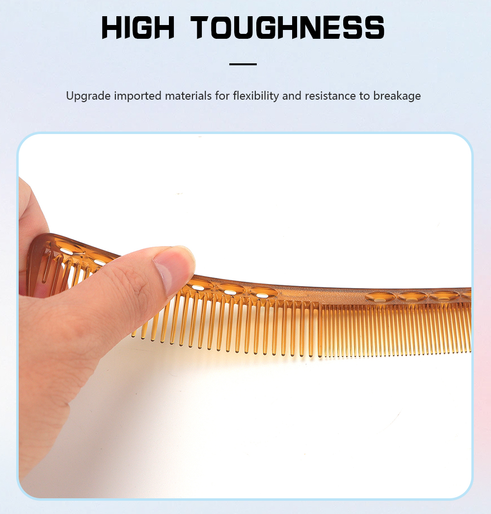 Buy 10 get 1 free Professional Hairdressing Comb 4-color Haircut Comb ...