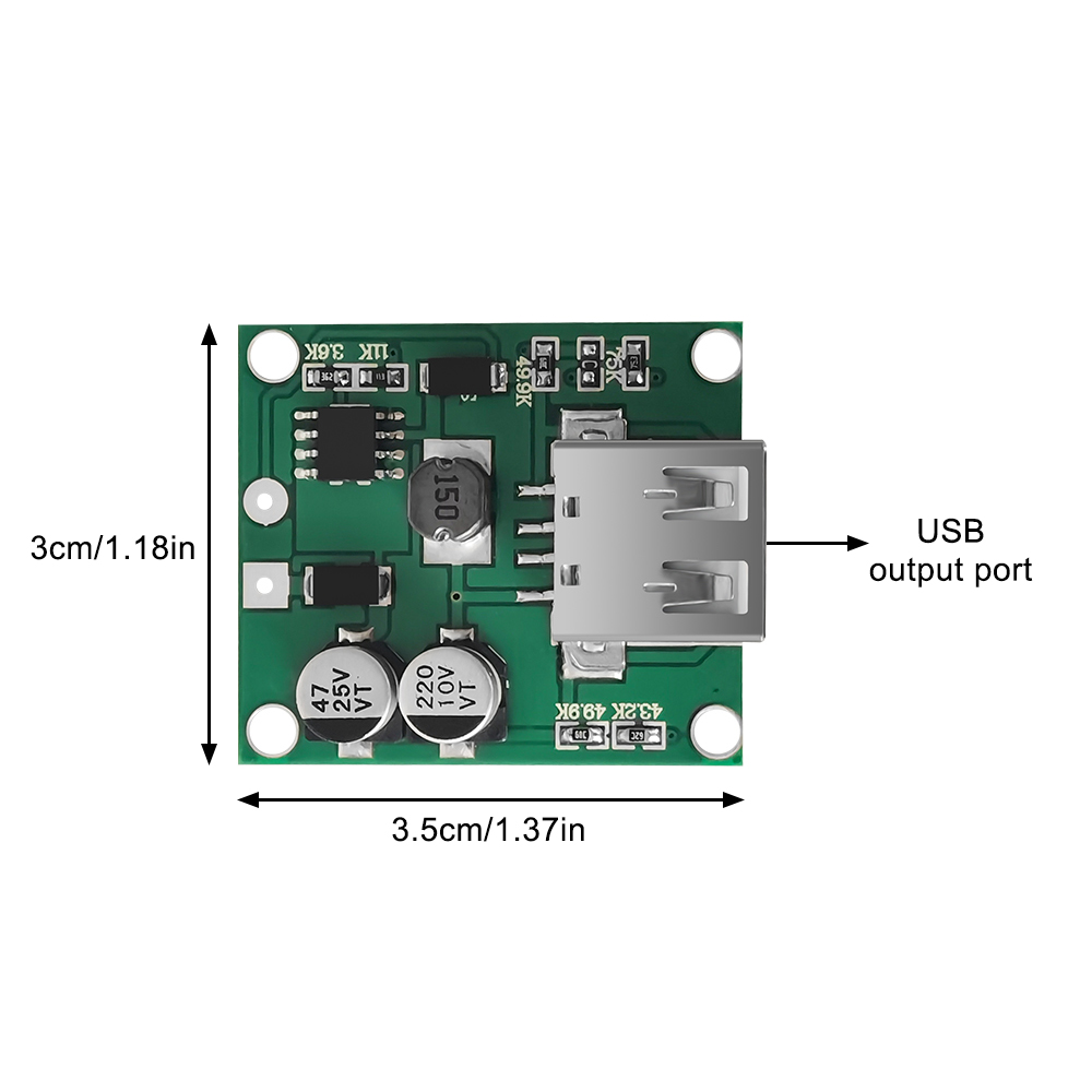 Pcbfun Solar Pannel USB/Dual USB/type-c USB Charger Voltage Regulator ...