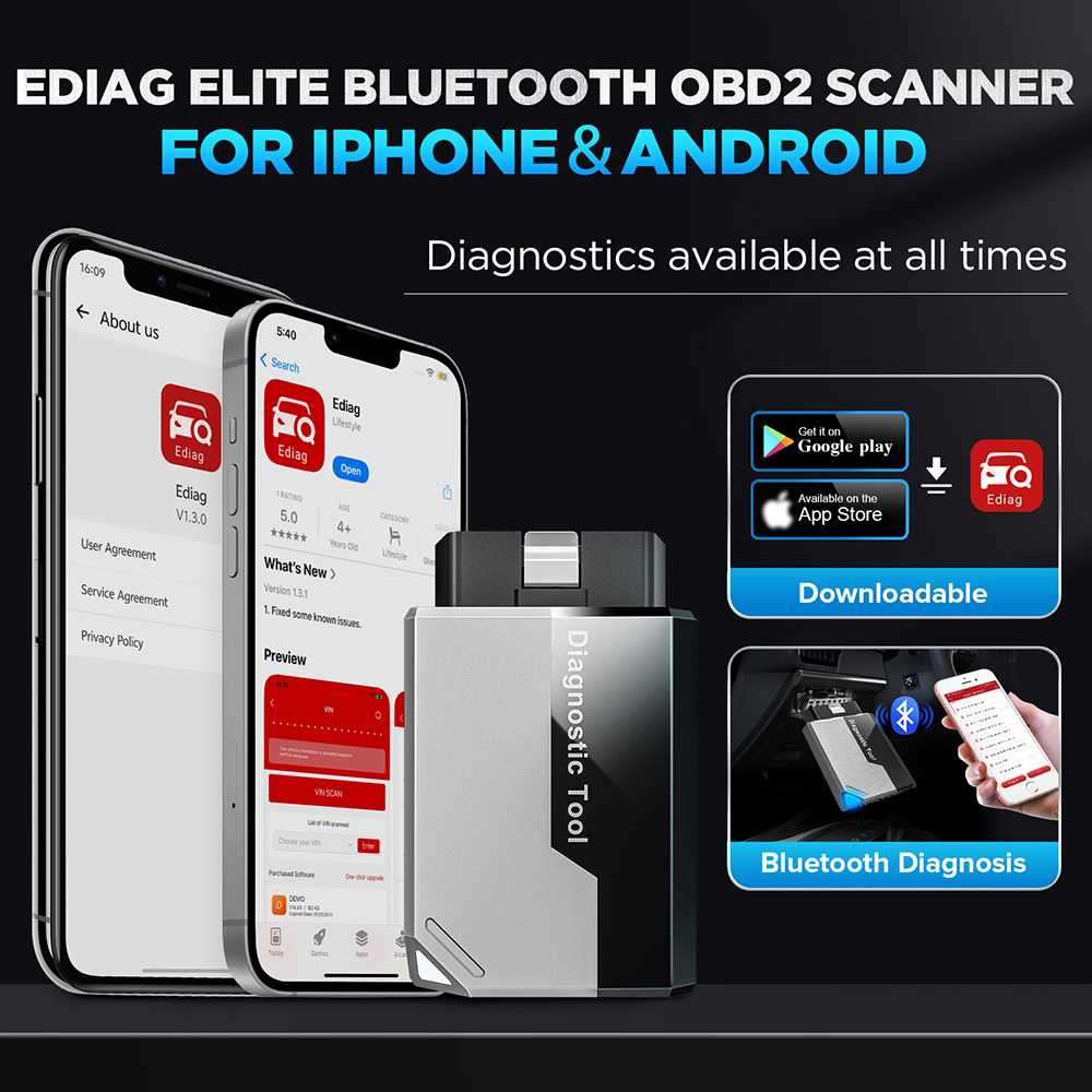 2025 NEW Ediag Elite Lifetime Free Update FULL System 15 Reset services ...