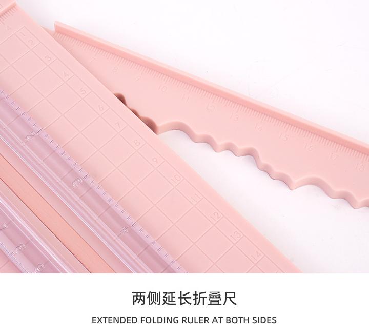 12-Shapes In 1 Craft Paper Edge Cutter, Handwork Decorative Border Cardstock Trimmer, 12-inch Wave Zig Zag Cutting Tool For Photo, Scrapbook, Card, Office School Home Manual