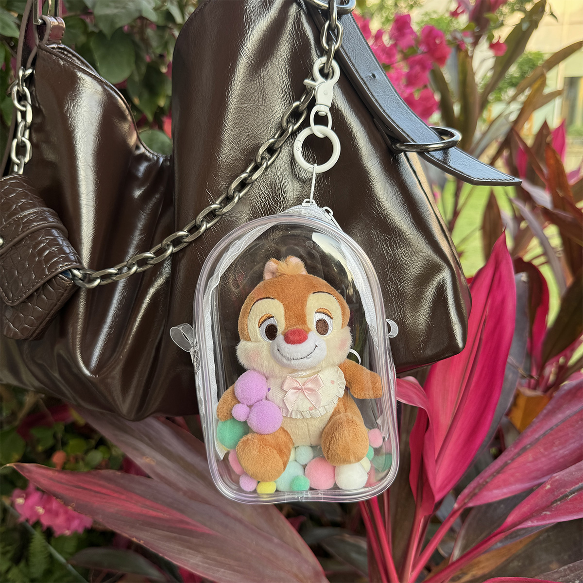 Large Size Transparent Doll Display Bag, Doll Protection Bag Pendant ...