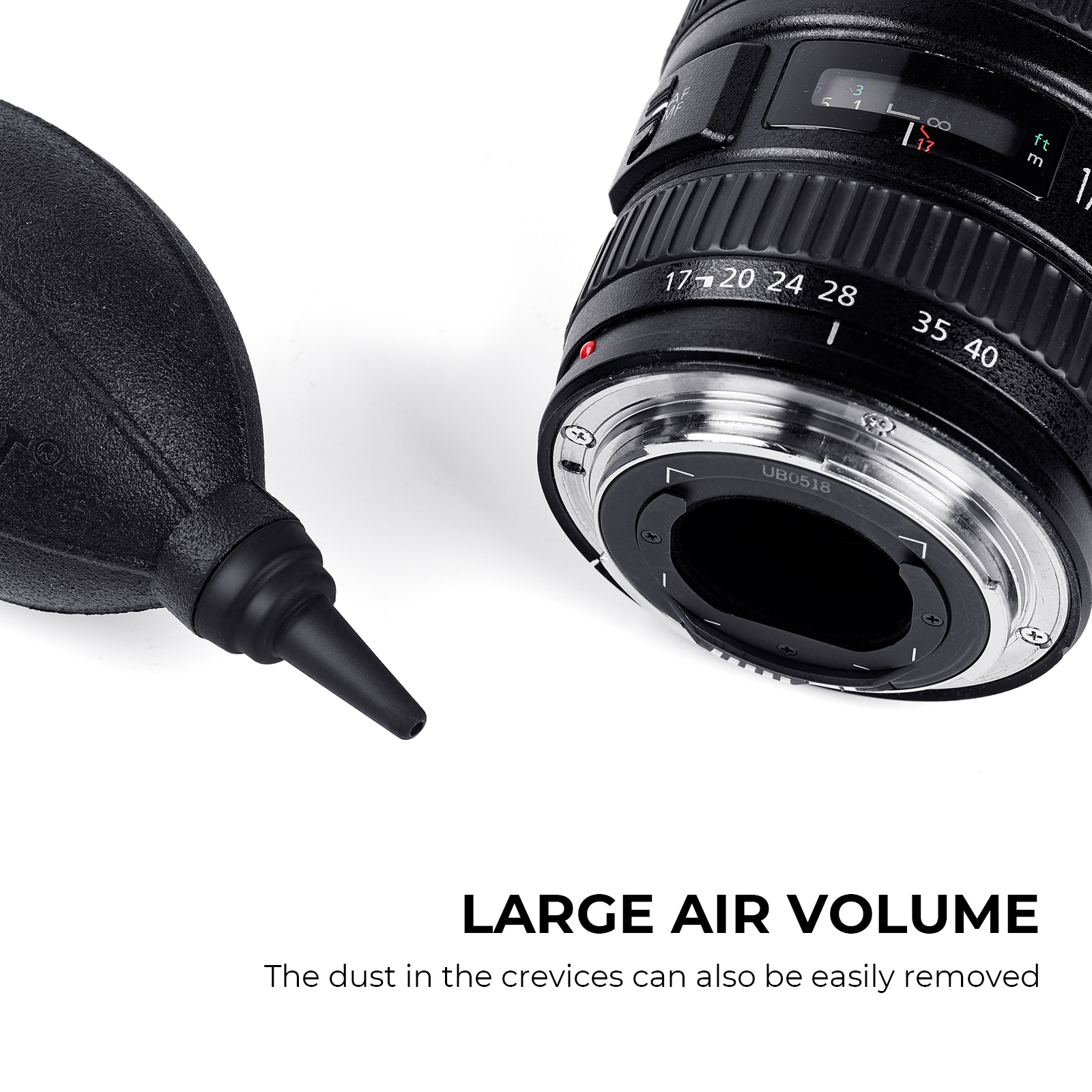 K&F Concept Dust Blower Cleaner Rubber Air Blower Pump Dust Cleaner ...