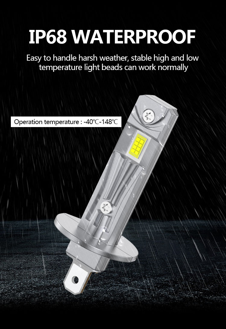 2 Pieces New Brand H1 Super LED Bulbs 120W Car Light 12V 6500K Super ...