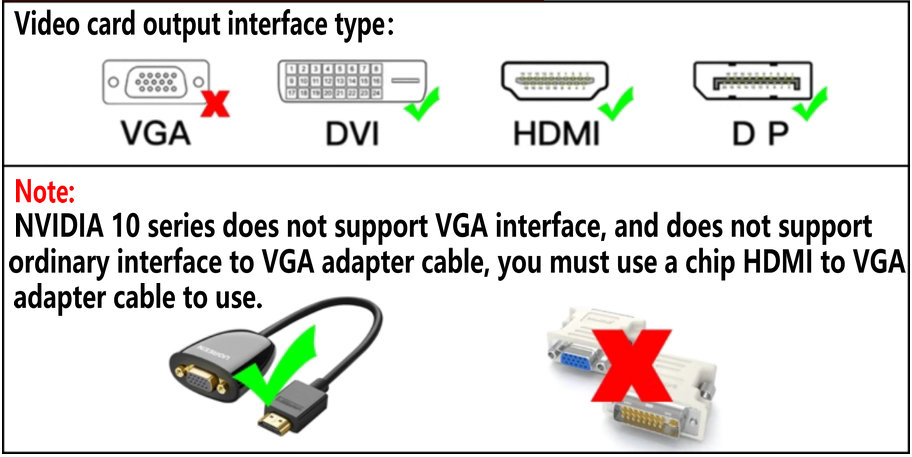 90%new NVIDIA GTX1060 1070 1070Ti 1080 1080Ti 4G 8G 11G Desktop ...